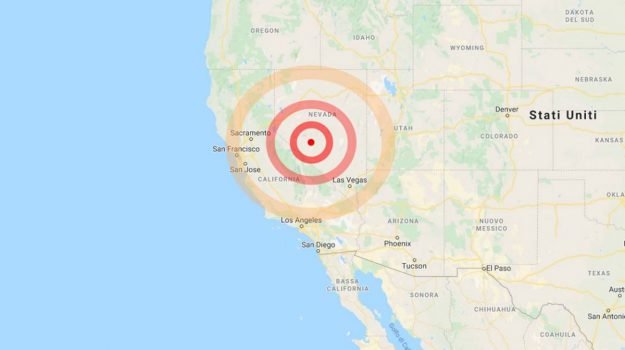 Usa, registrata forte scossa sismica in Nevada di magnitudo 6.4: è stata avvertita anche a San Francisco