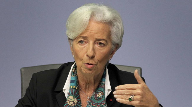 Bce, allarme di Christine Lagarde: “Lo shock della pandemia potrebbe innescare il default nell’economia reale