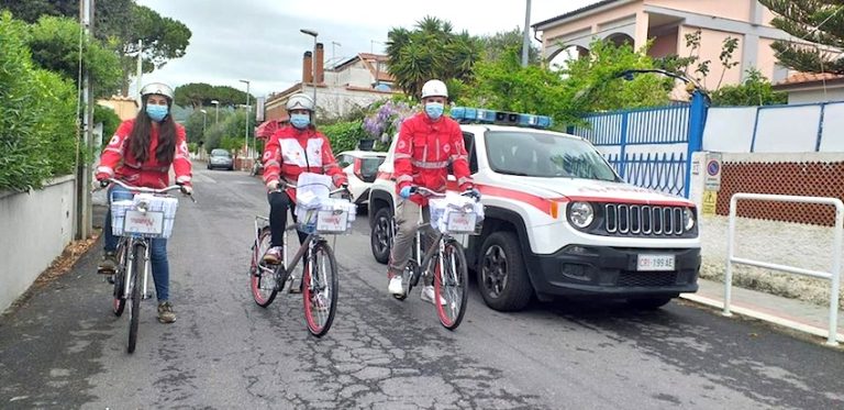 Al via il servizio ‘CRI in Bici’ sul territorio di Ladispoli