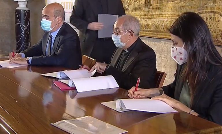 Vicariato, firmata “l’Alleanza per Roma” per chi ha perso il lavoro a causa del Covid