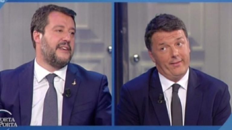 Governo, l’ironia di Bersani su Salvini e Renzi: “E’ in corso un fidanzamento tra i due…”