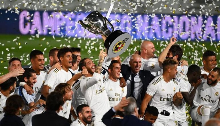 Calcio, Il Real Madrid è campione di Spagna