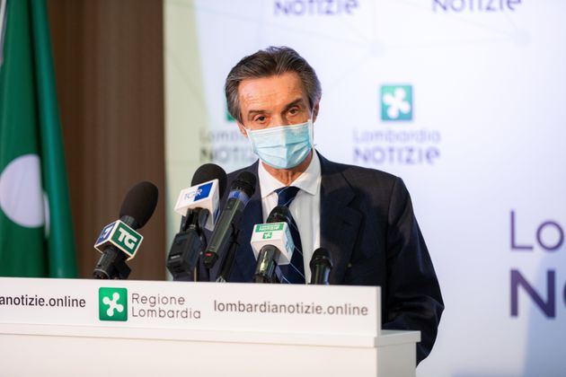 Vicenda dei camici, lo sdegno del governatore Fontana: “Qui in aula rispondo alle falsità, la verità verrà fuori”