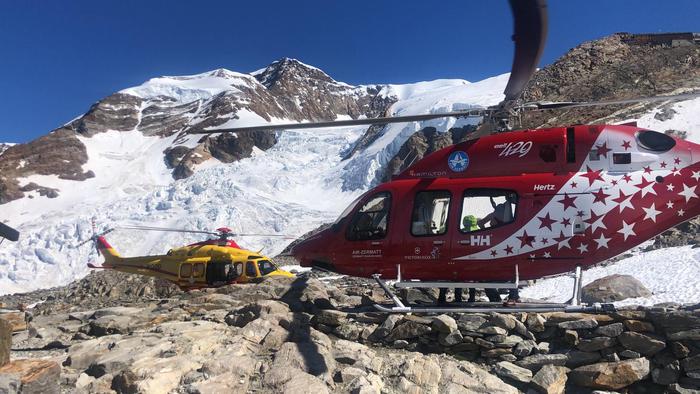 Monte Rosa, feriti tre alpinisti italiani scivolati per 150 metri sul versante svizzero