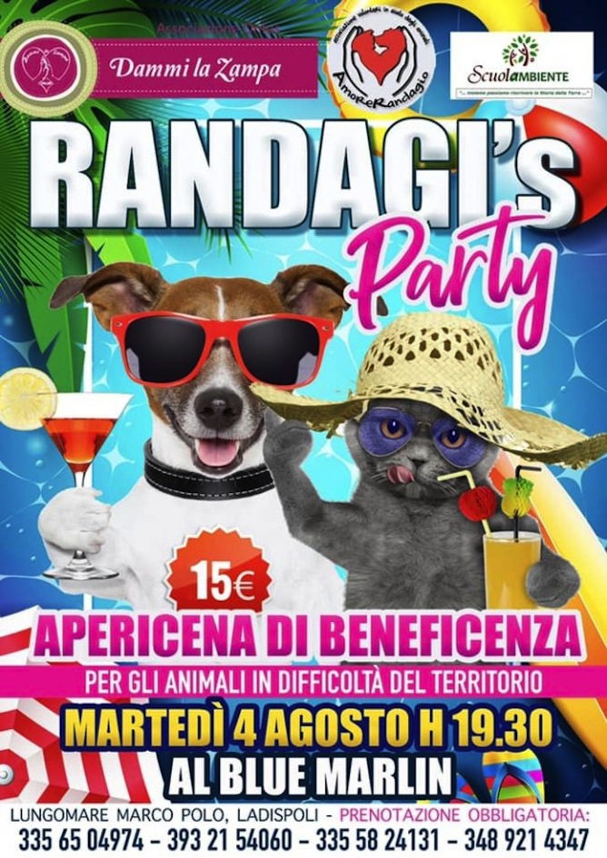 Al Blue Marlin arriva il ‘Randagi’s Party’