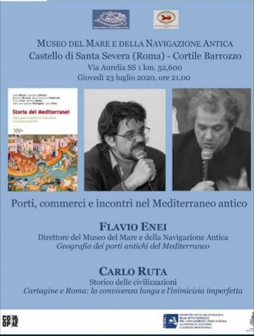 Presentazione del libro “Storia dei Mediterraneicittà, porti e scambi tra l’età antica e la modernità”