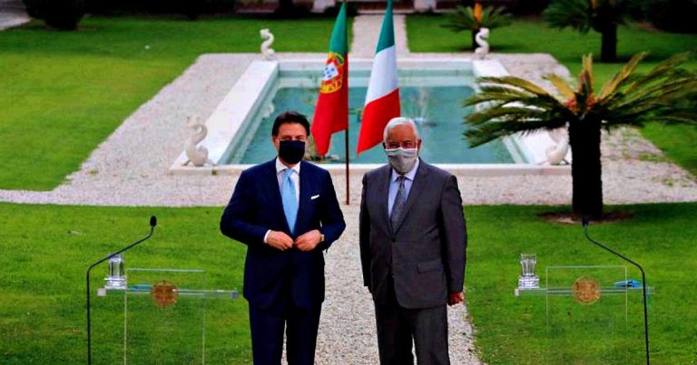 Portogallo, parla il premier Conte: “C’è un grande sentimento di amicizia verso Antonio Costa con cui abbiamo sempre trovato il modo per coltivare un dialogo intenso e franco e quasi sempre ci siamo ritrovati su posizioni comuni”