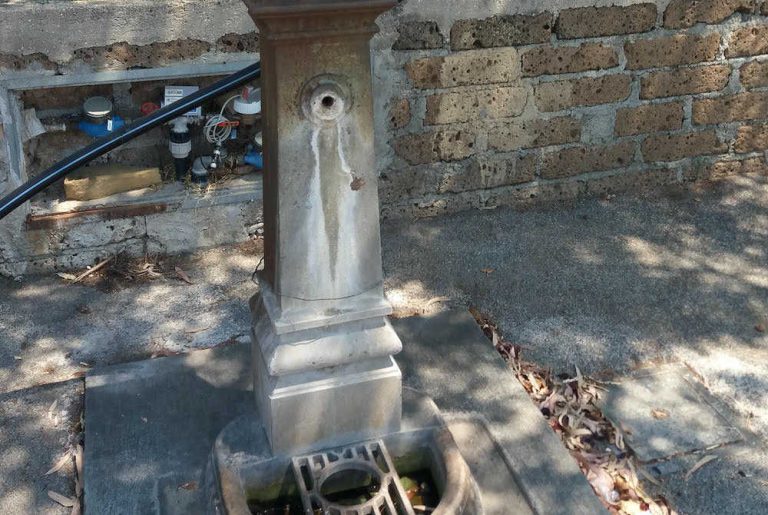 Borgo San Martino, rubato di nuovo il rubinetto della fontanella