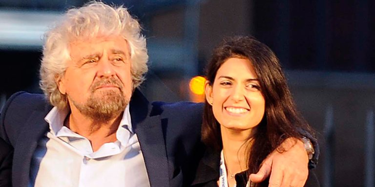 Beppe Grillo alla sindaca Raggi: “Virgì, Roma nun te merita”, dunque annamosene”