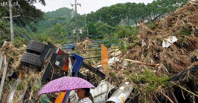 Giappone: 63 morti e 16 dispersi per le piogge torrenziali che hanno causato smottamenti e inondazioni