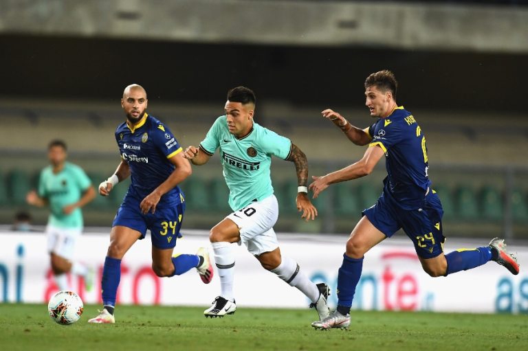 Calcio, l’Inter non va oltre il pareggio con il Verona