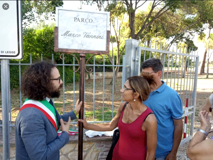 Un parco pubblico dedicato a Marco Vannini