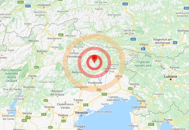 Slovenia, scossa sismica di magnitudo 4.2 avvertita anche in Friuli