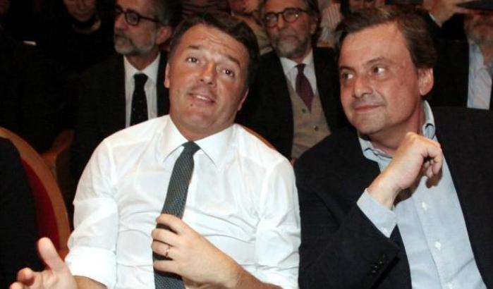 ‘Scoppia’ la pace dopo mesi di insulti tra Matteo Renzi e Carlo Calenda
