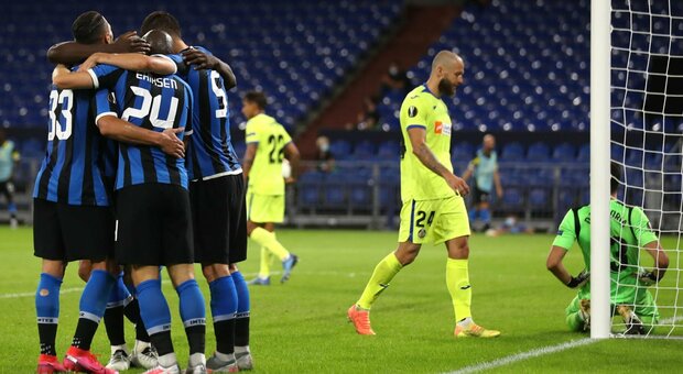 Calcio, vittoria dell’Inter per 2 a 0 contro il Getafe: vola ai quarti di finale di Europa League