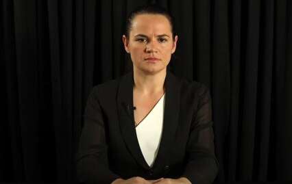 Bielorussia, l’appello di Svetlana Tikhanovskaya: “Vi chiedo di non riconoscere queste elezioni fraudolente”