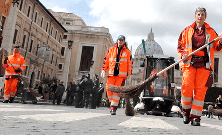 Ferragosto a Roma: l’Ama assicura il servizio di igiene urbana su tutto il territorio della “Città eterna”