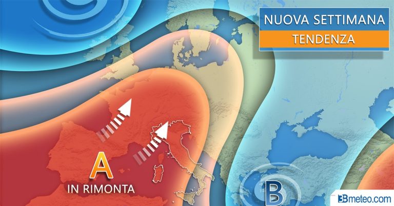 Meteo: in arrivo l’anticiclone sub-tropicale che per i prossimi 7 giorni riscalderà il Paese con temperature che potranno toccare punte superiori ai 40°C