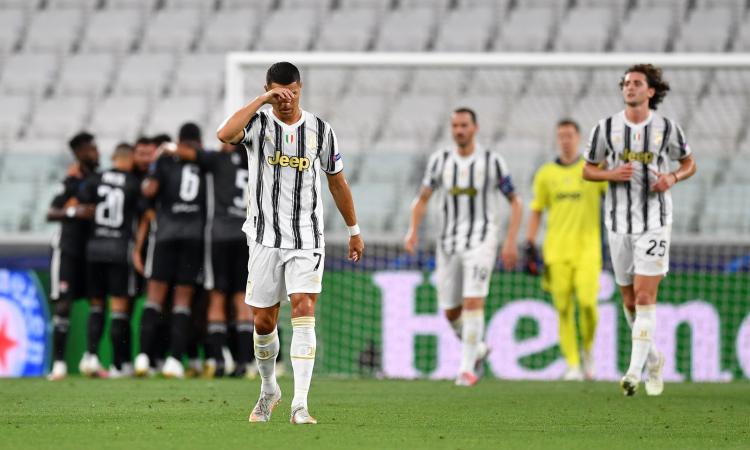 Calcio, shock per la Juve: perde con il Lione ed è fuori dalla Champions League