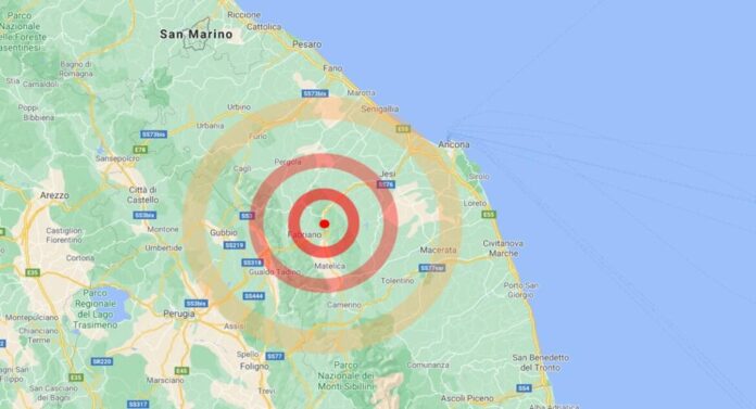 Marche, registrata scossa sismica di magnitudo 3.5 nei pressi di Cerreto d’Esi