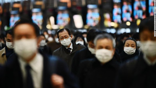 Coronavirus, in Giappone 1.240 contagi nelle ultime 24 ore