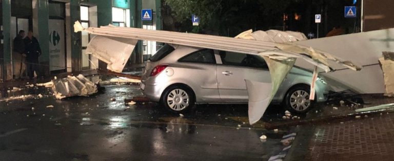 Maltempo in Italia:  raffiche di vento, pioggia intensa, trombe d’aria e neve sui rilievi