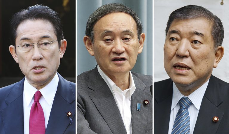 Giappone, il nuovo premier sarà scelto il 14 settembre: i papabili sono Yoshihide Suga, Fumio Kishida e Shigeru Ishiba