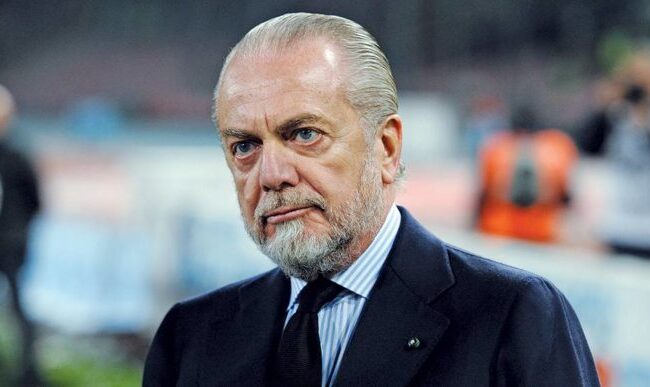 Coronavirus, il presidente del Napoli Aurelio De Laurentiis è positivo al Covid