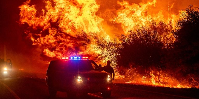 Allarme incendi in California: in pericolo il parco delle sequoie giganti