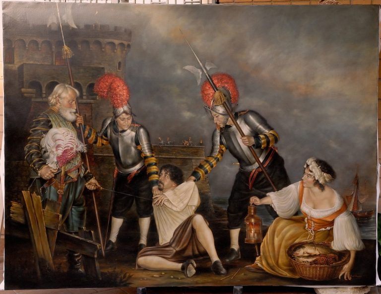 “All’Hotel Villa Margherita espongono i migliori pittori caravaggisti di Ladispoli”