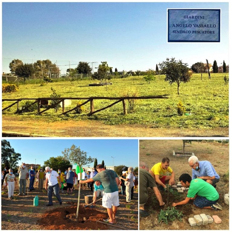 Associazioni e cittadini uniti per il giardino “Angelo Vassallo”