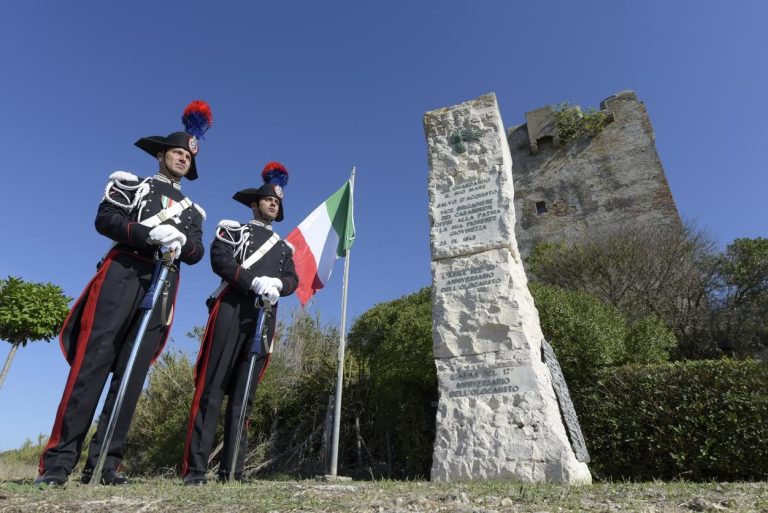 Torre di Palidoro: celebrazione centenario nascita e 77° anniversario del sacrificio del vice brigadiere Salvo D’Acquisto