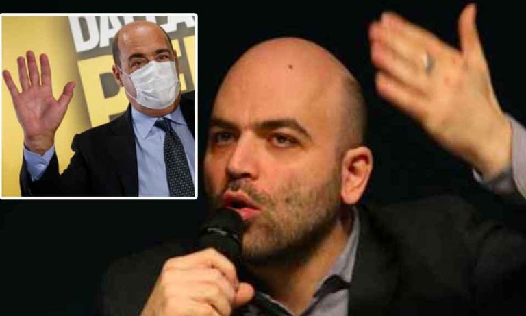 Zingaretti risponde agli insulti di Saviano: “Argomenti finiti”