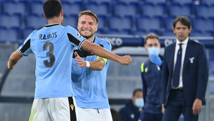 Champions League: all’Olimpico la Lazio travolge 3 a 1 il Borussia Dortmund