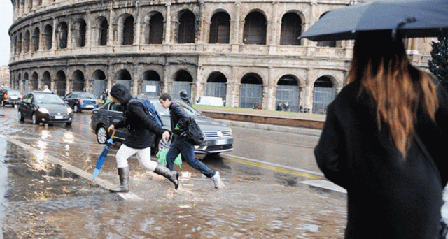 Maltempo, nel Lazio allerta gialla della Protezione civile per le prossime 18-24 ore