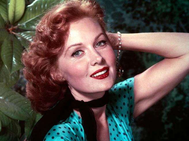 Cinema, si  è spenta Rhonda Fleming, star degli anni ’40 e ’50
