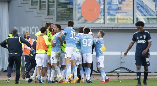 Calcio, la Lazio pareggia all’Olimpico 1 a 1 con la Juventus