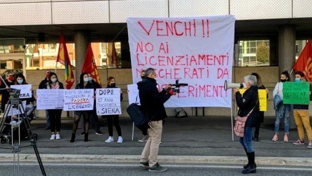 Fiumicino: “Venchi trasferisce le madri lavoratrici al nord per aggirare il blocco ai licenziamenti”, rivolta dei dipendenti.