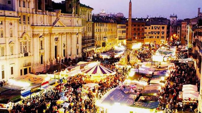 Coronavirus, sospesa la Festa della Befana di piazza Navona