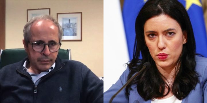 Coronavirus, il virologo Crisanti critica la ministra Azzolina: “La scuola è uno spazio in cui convergono numerose famiglie e relazioni e in cui si concentrano potenziali contagi”