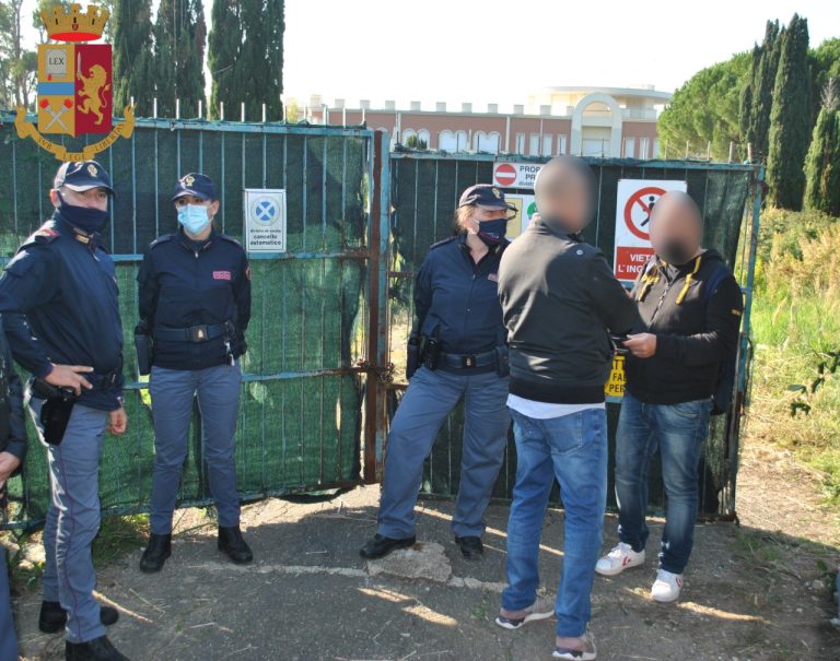 Santa Marinella: occupazione dell’ex residence Eucalipto. Immobile liberato dalla Polizia