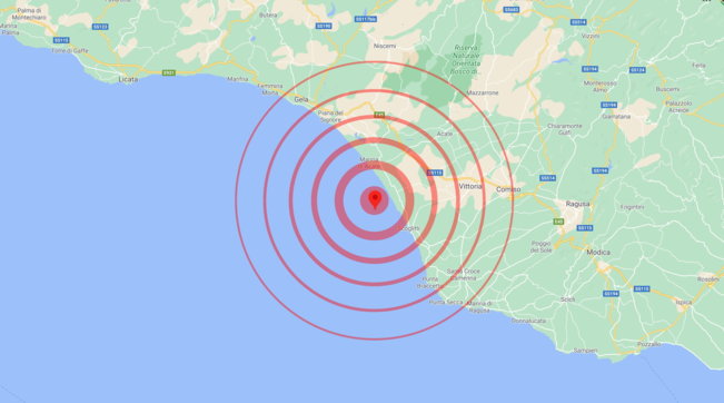 Sicilia, paura per un terremoto nel ragusano di magnitudo 4.4