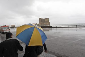 Campania: allerta meteo della Protezione Civile