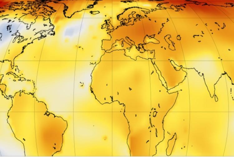 Clima, il 2020 è destinato a diventare uno dei tre anni più caldi mai registrati