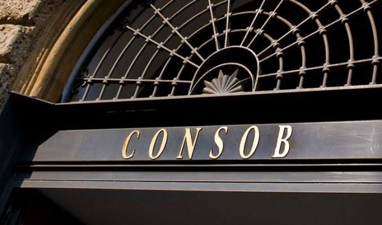 Consob: nel primo semestre del 2020 le società quotate in Borsa hanno registrato una riduzione della capitalizzazione del 16,4%