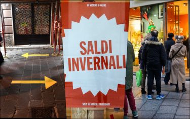 I saldi invernali  al via dal 2 gennaio