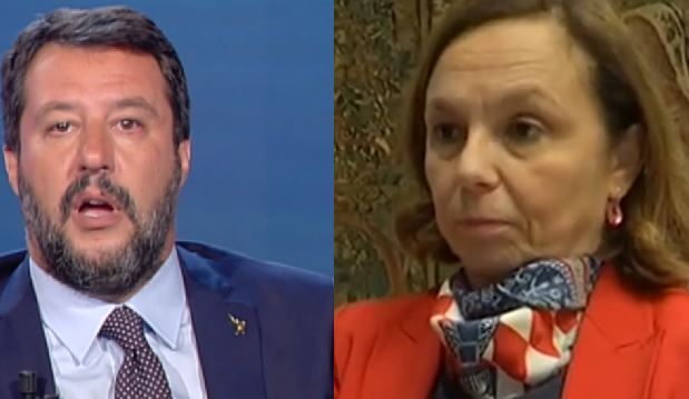 Arriva la ‘stoccata’ di Salvini alla ministra Lamorgese: “Se non ha rispettato le regole le sue dimissioni sarebbero dovuto”