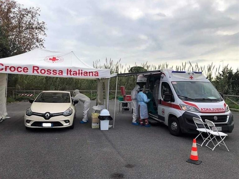 Tamponi covid, la Croce Rossa di Santa Marinella – Santa Severa al fianco delle farmacie