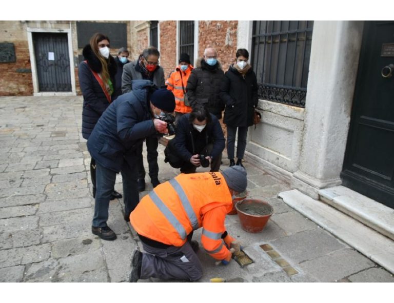 Giornata della memoria, poste nuove “Pietre d’Inciampo” a Venezia