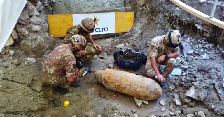 Bolzano: al via le operazioni per il disinnesco di una bomba risalente alla Seconda guerra mondiale
